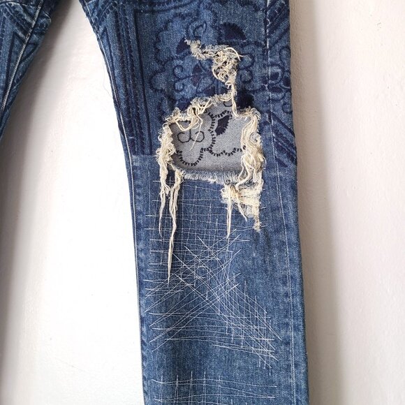 Levi's Made & Crafted 511 Slim Denim Jeans Made in Japan W38 Selvedge Boro - Picture 4 of 16